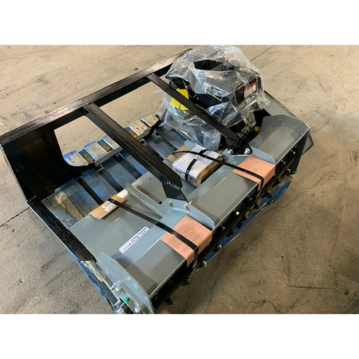 Forax Small-Medium Tractor Mulcher Attachment GP40 Gas Powered Mulcher Attachment