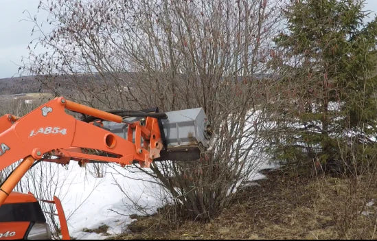 Forax Heavy Duty Mulcher For Tractor or Skid Steer Model HD72 72" Cutting Width 50HP