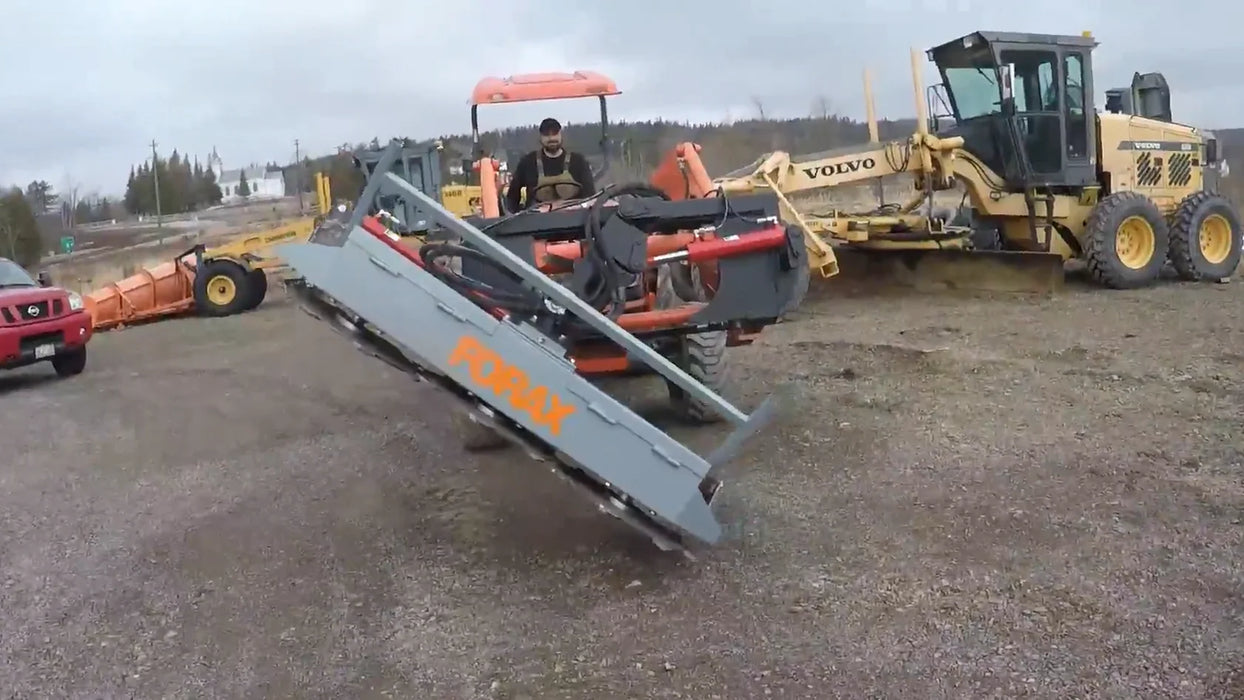 Forax 6’ Heavy Duty Brush Cutter for Tractor Model HDBC, 660 lbs, Min. 45 HP, Rotary Blades, Tilt Mount Compatible