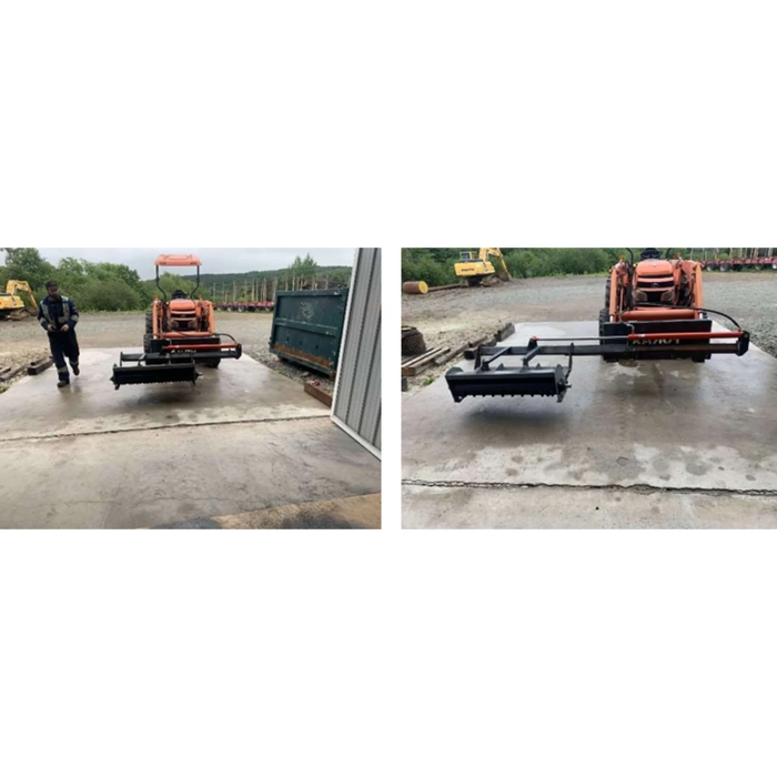 Forax Small-Medium Tractor Mulcher Attachment GP40 Gas Powered Mulcher Attachment