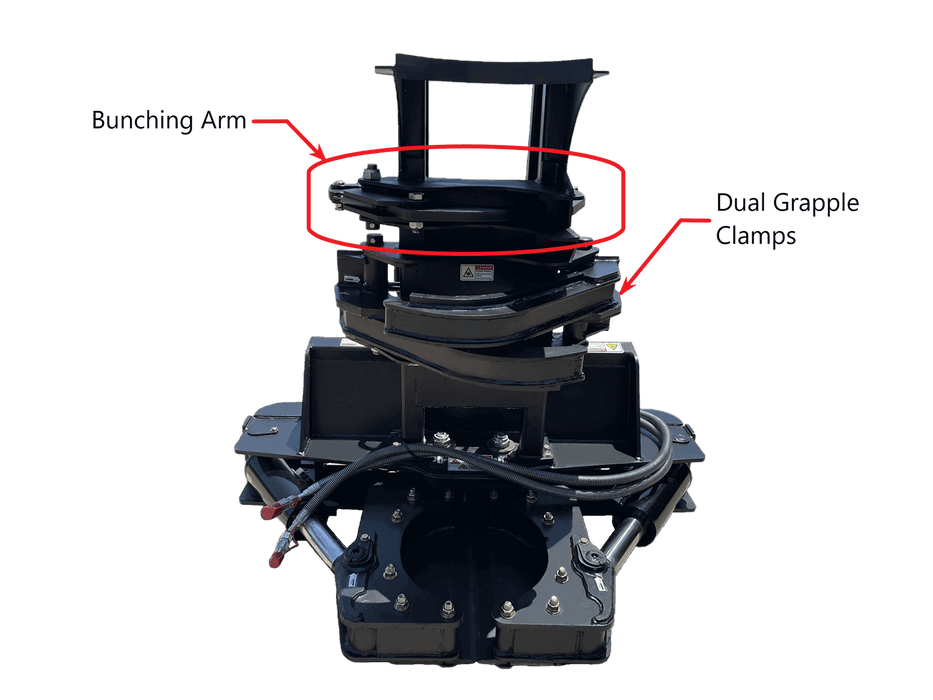 Maxx Attachments Grapple Tree Shear 14" Skid Steer Attachment 3472D9
