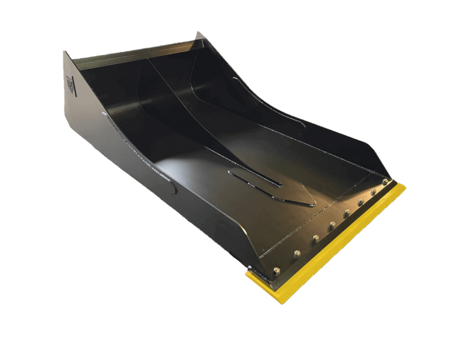 Maxx Attachments Conveyor Cleaning Bucket 30"W x 72"L Skid Steer Attachment 6126D1