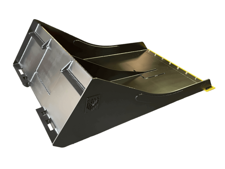 Maxx Attachments Conveyor Cleaning Bucket 30"W x 72"L Skid Steer Attachment 6126D1