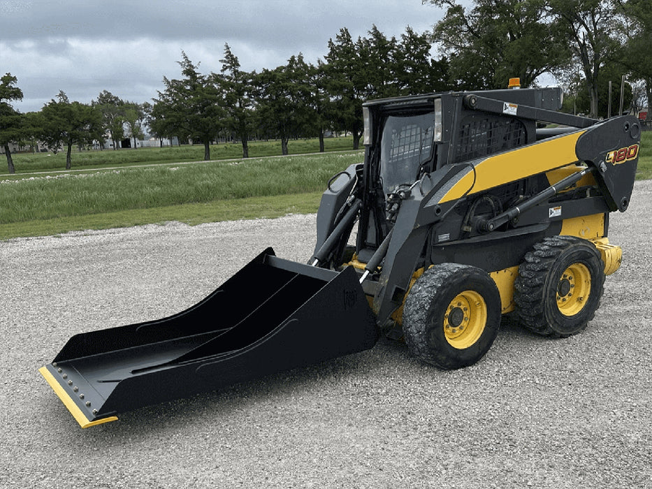Maxx Attachments Conveyor Cleaning Bucket 30"W x 72"L Skid Steer Attachment 6126D1